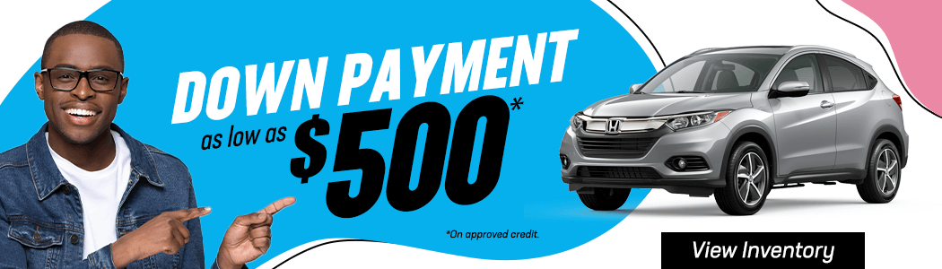 As low as $500 down payments from Del Rio Motors